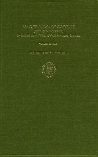 Nag Hammadi Codex I (the Jung Codex)