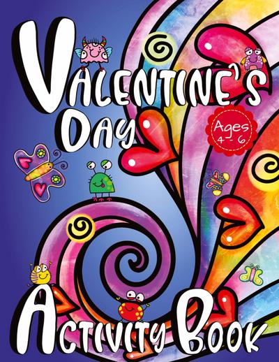 Valentine’s Day Activity Book For Kids