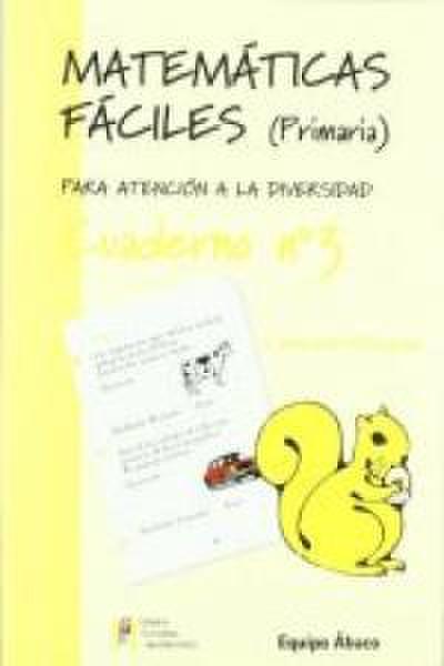 Matemáticas fáciles 3, Educación Primaria