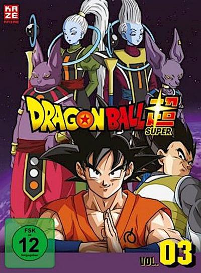 Dragonball Super - 3. Arc (DVD) 3Disc Universum 6, Episoden 28-46