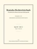 Deutsches Rechtswörterbuch