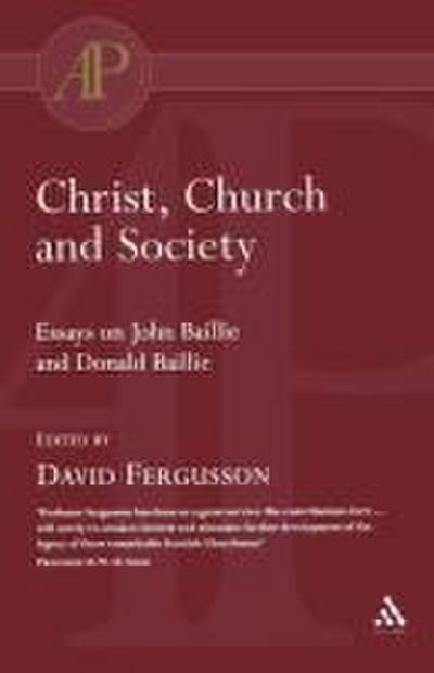 Christ, Church and Society