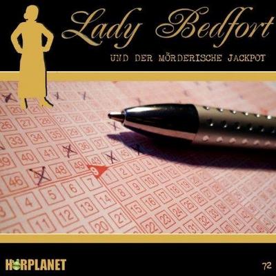 Lady Bedfort - Lady Bedfort und der mörderische Jackpot, 1 Audio-CD