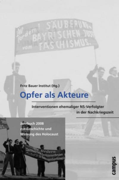 Jahrbuch zur Geschichte und Wirkung des Holocaust Opfer als Akteure
