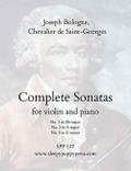 Complete Sonatas (Nos.1-3)for violin and piano