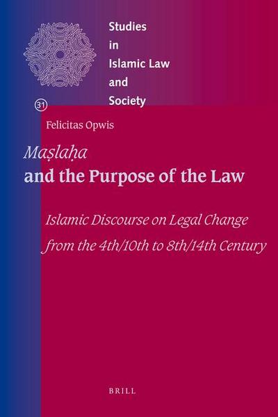 Ma¿la¿a and the Purpose of the Law