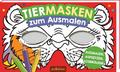 Tiermasken zum Ausmalen