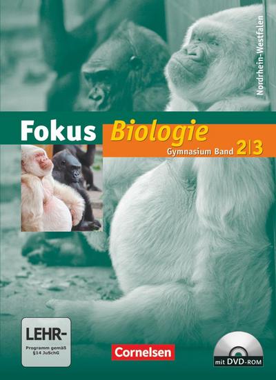 Fokus Biologie - Gymnasium Nordrhein-Westfalen - Band 2/3
