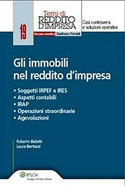 Gli immobili nel reddito d’impresa