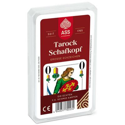 Senioren Schafkopf/Tarock, bayerisches Bild, mit extra großen Eckzeichen