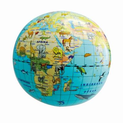 Aufblasbarer Caly Globus - Tiere