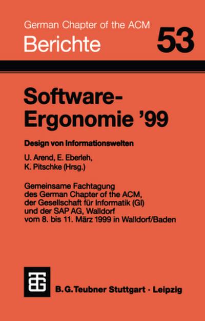 Software-Ergonomie ’99