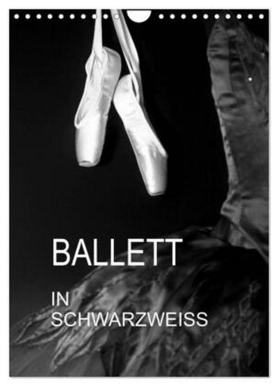 Ballett in Schwarzweiss (Wandkalender 2026 DIN A4 hoch), CALVENDO Monatskalender
