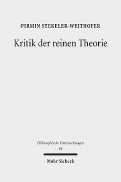 Kritik der reinen Theorie