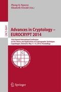 Advances in Cryptology - EUROCRYPT 2014