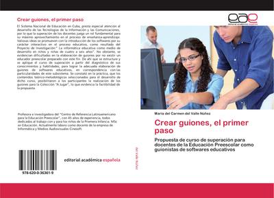 Crear guiones, el primer paso