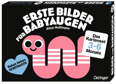Erste Bilder für Babyaugen. Das Kartenset 3-6 Monate