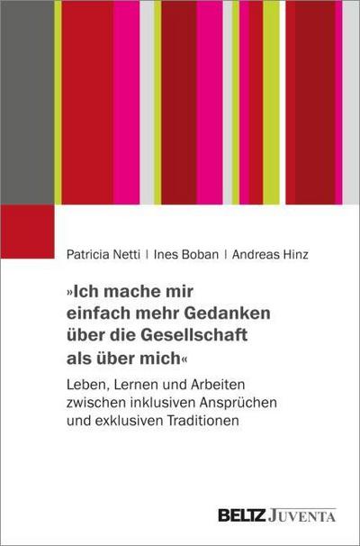 ’Ich mache mir einfach mehr Gedanken über die Gesellschaft als über mich’