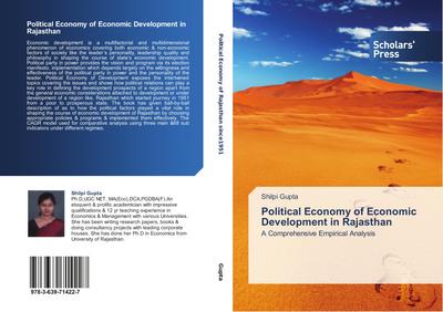 Political Economy of Economic Development in Rajasthan