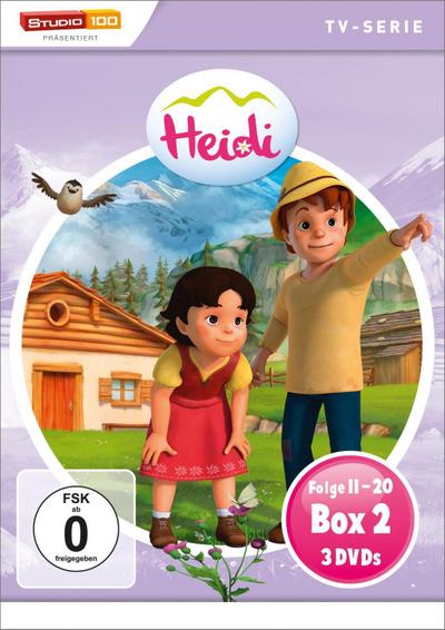 Heidi - TV-Serie: Box 2 (Folgen 11-20/CGI)
