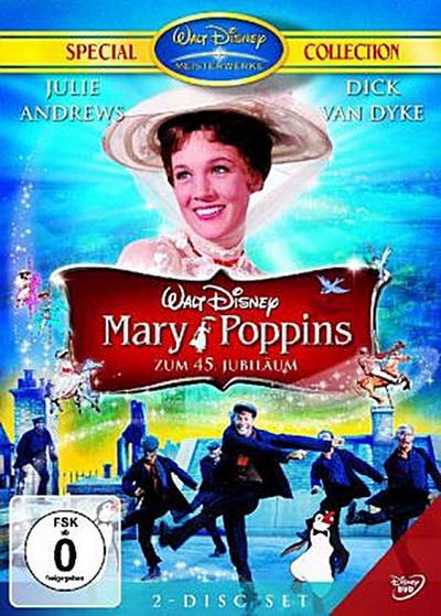 Mary Poppins, zum 45. Jubiläum, 2 DVDs