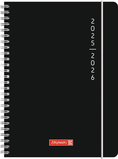 Schülerkalender (2025/2026) Plain Black