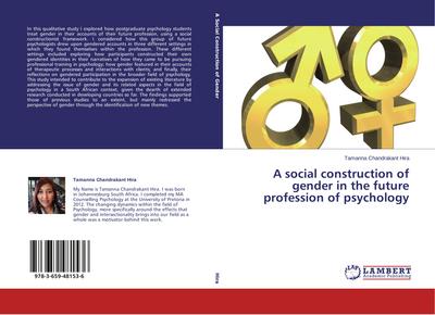 A social construction of gender in the future profession of psychology