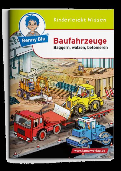 Benny Blu 02-0312 Benny Blu Baufahrzeuge-Baggern, walzen, betonieren