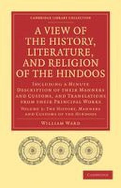 A   View of the History, Literature, and Religion of the Hindoos