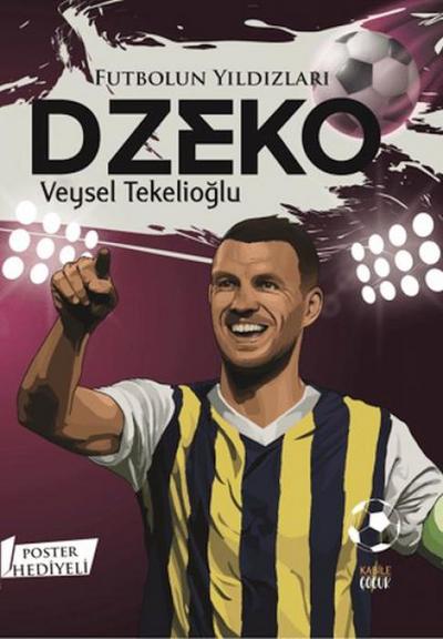 Futbolun Yildizlari Dzeko Poster Hediyeli