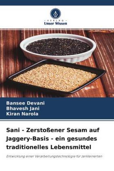 Sani - Zerstoßener Sesam auf Jaggery-Basis - ein gesundes traditionelles Lebensmittel