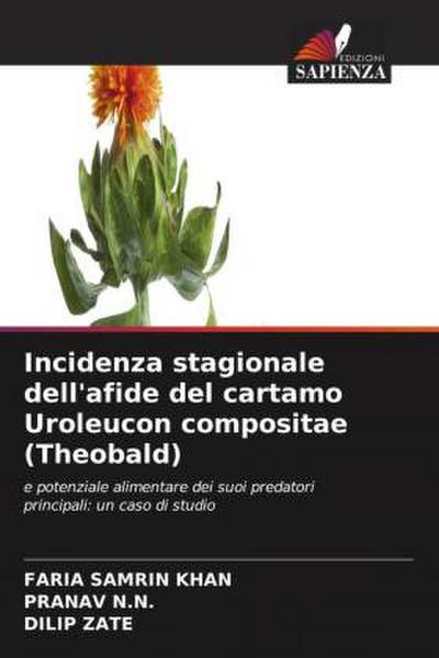 Incidenza stagionale dell’afide del cartamo Uroleucon compositae (Theobald)
