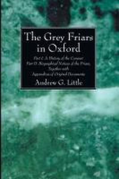 The Grey Friars in Oxford