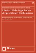 Privatrechtliche Organisation der gesetzlichen Krankenkassen
