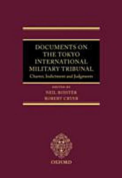 Documents on the Tokyo International Military Tribunal