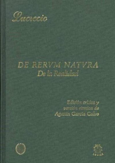 De rerum natura = De la realidad