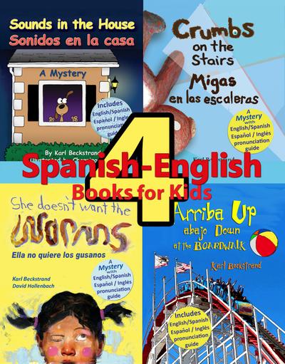 4 Spanish-English Books for Kids - 4 libros bilingües para niños