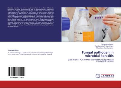Fungal pathogen in microbial keratitis