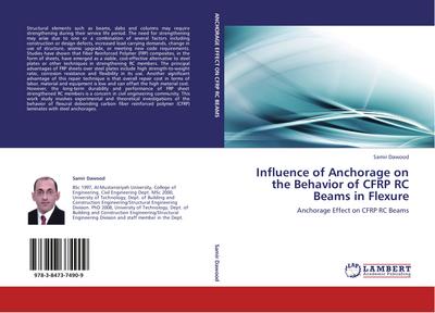 Influence of Anchorage on the Behavior of CFRP RC Beams in Flexure