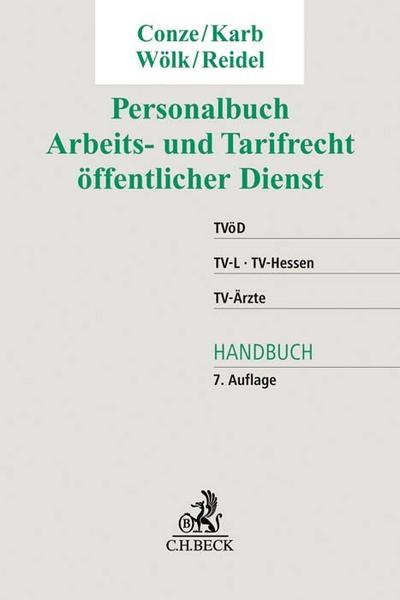Personalbuch Arbeits- und Tarifrecht öffentlicher Dienst