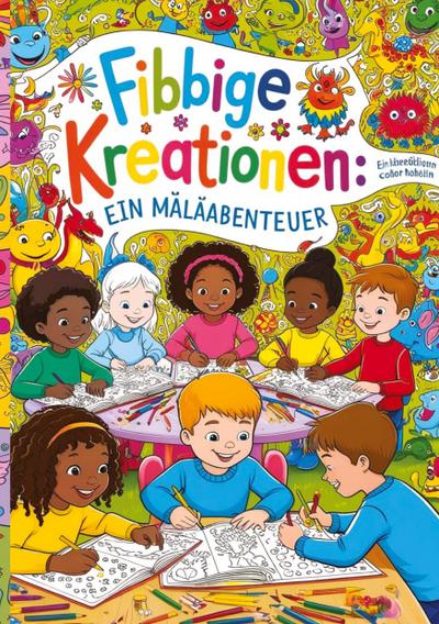 "Bunte Kreationen: Ein Abenteuer zum Ausmalen"