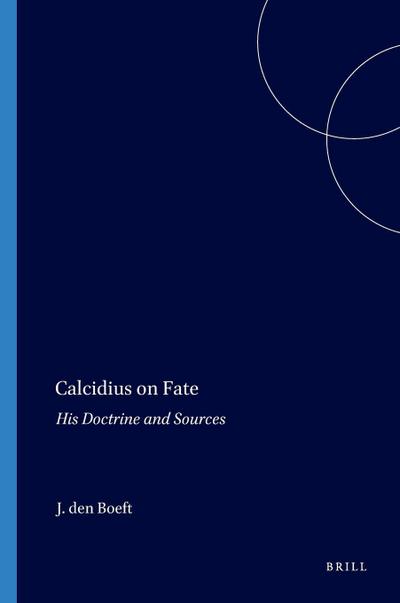 Calcidius on Fate