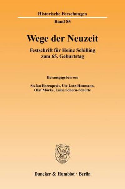 Wege der Neuzeit