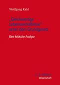 ’Gleichwertige Lebensverhältnisse’ unter dem Grundgesetz