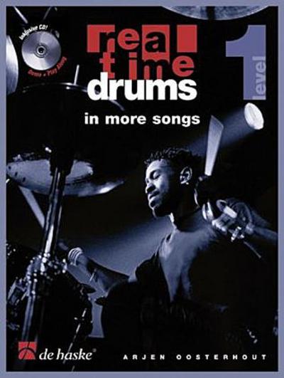 Real Time Drums in More Songs, m. Audio-CD