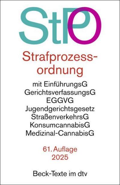 Strafprozessordnung. StPO
