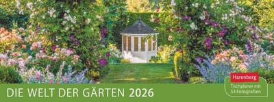Die Welt der Gärten Premium-Tischplaner 2026