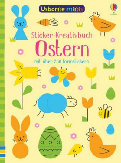 Usborne Minis - Sticker-Kreativbuch: Ostern
