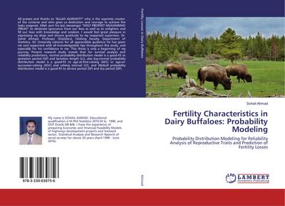 Fertility Characteristics in Dairy Buffaloes: Probability Modeling