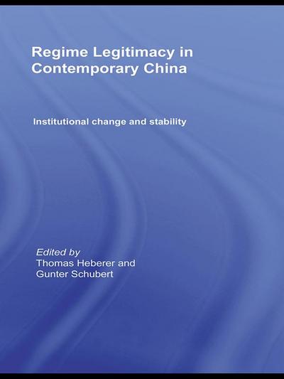 Regime Legitimacy in Contemporary China